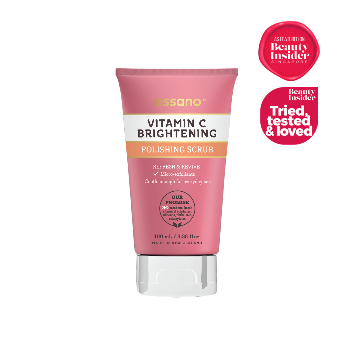 Essano Vitamin C Brightening Polishing Scrub 100ml essano Singapore