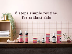 A step-by-step routine for radiant skin