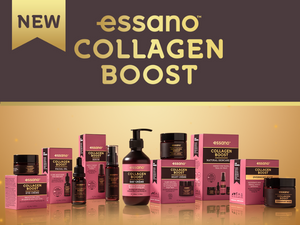 essano's new Collagen Boost Range is everything your skin needs.