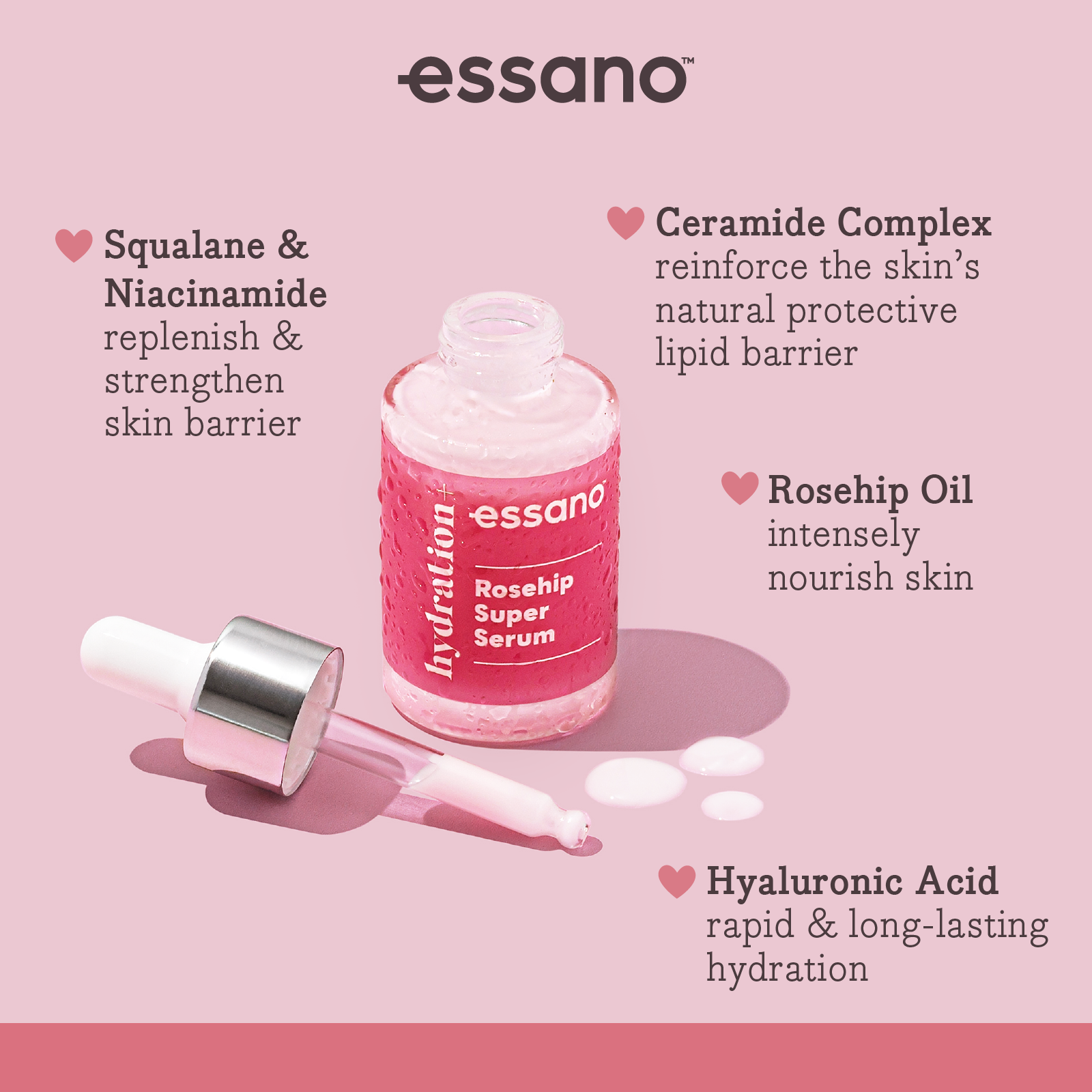 Hydration+ Rosehip Super Serum 30ml