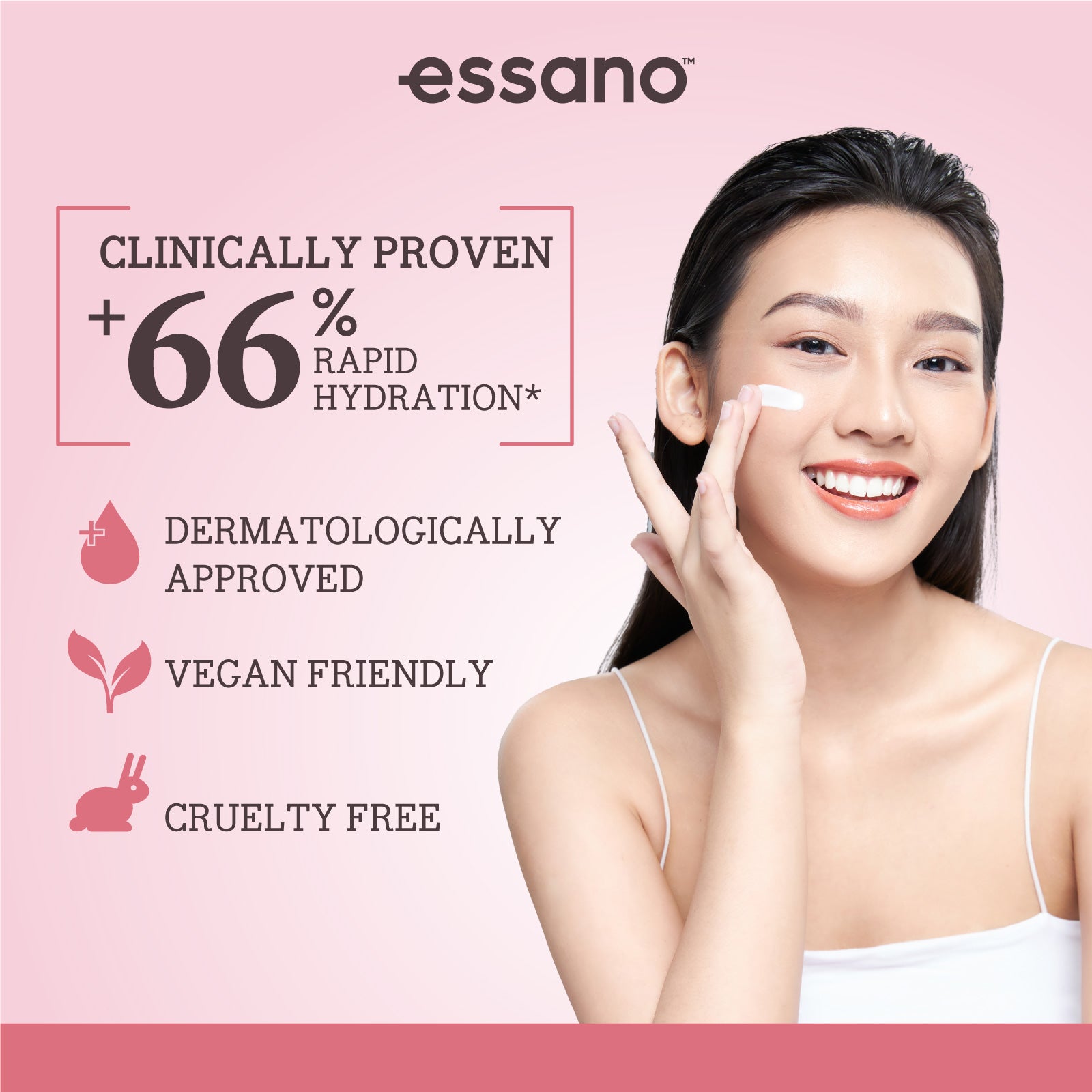 Hydration+ Daily Facial Moisturiser 100ml - Essano Singapore-Benefits-2