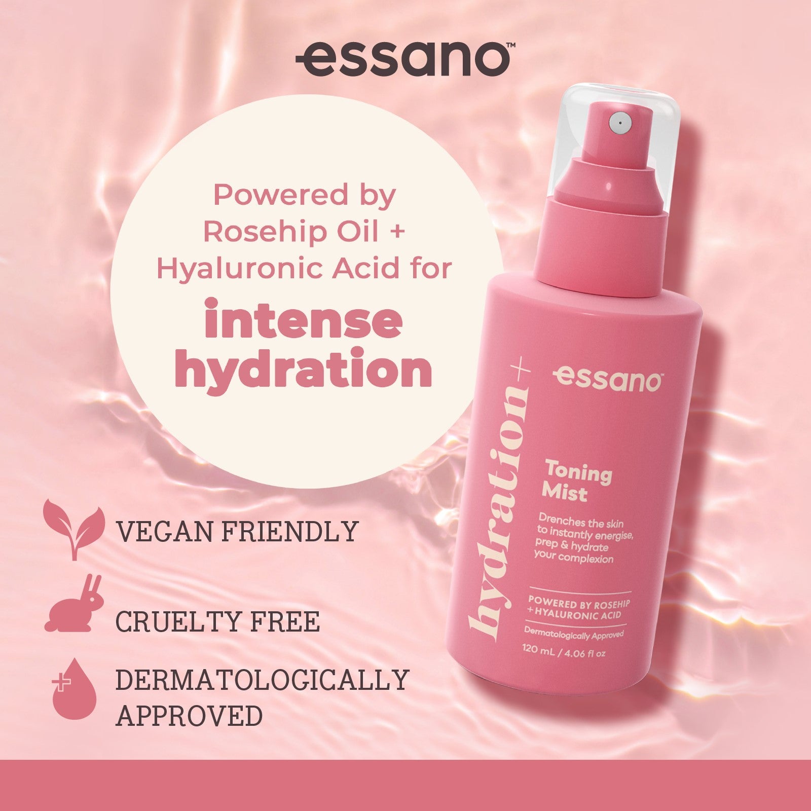 Hydration+ Toning Mist 120ml - Essano Singapore-Benefits-3
