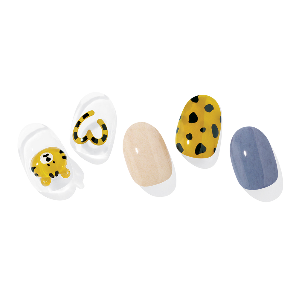 N Tiger Jelly Manicure Semi-cured Gel Nail Strips