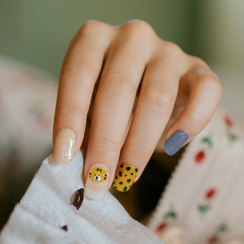 N Tiger Jelly Manicure Semi-cured Gel Nail Strips