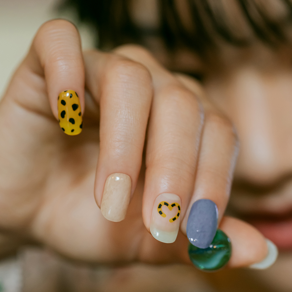 N Tiger Jelly Manicure Semi-cured Gel Nail Strips