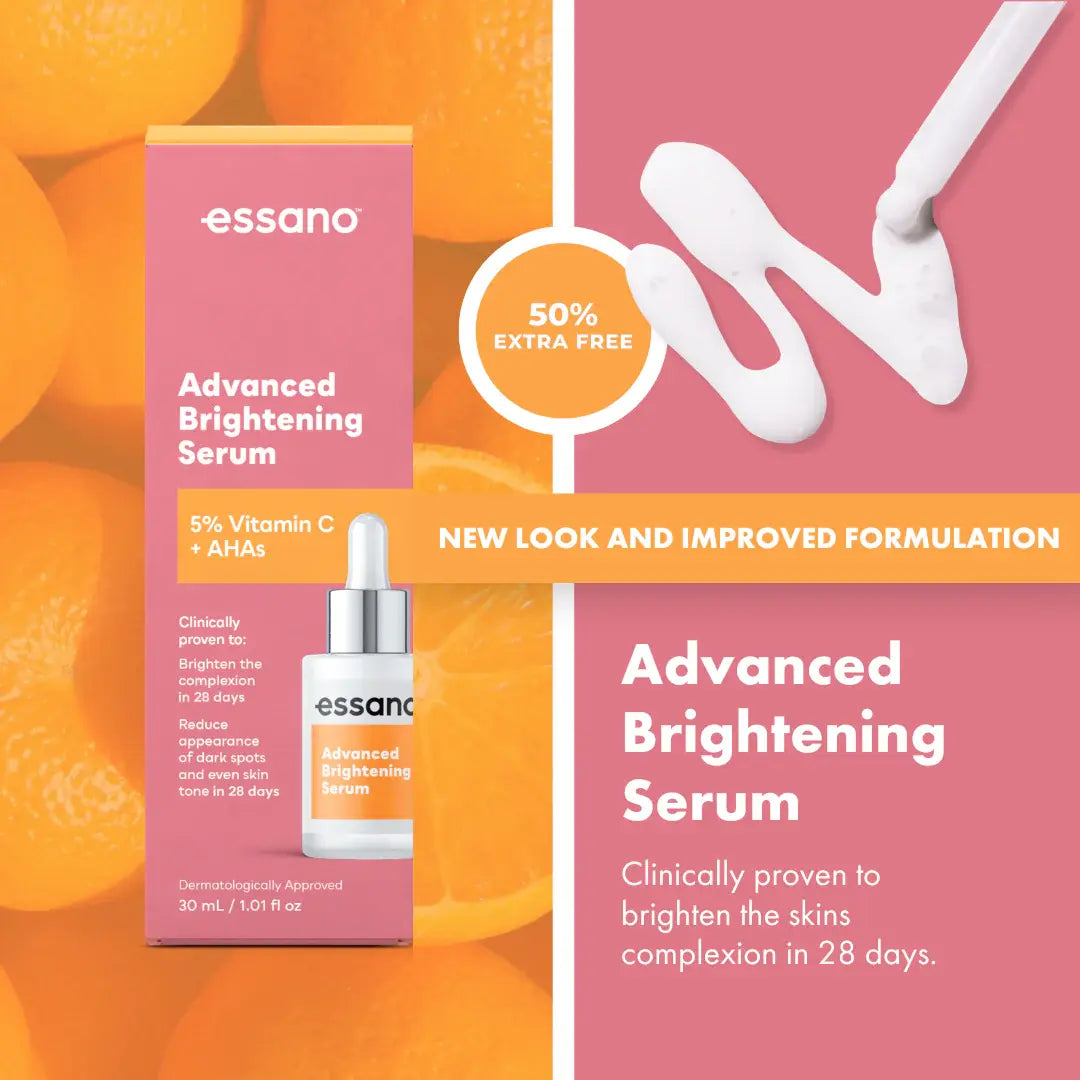 Advanced Brightening Vitamin C Concentrated Serum 30ml - Essano Singapore- Benefits