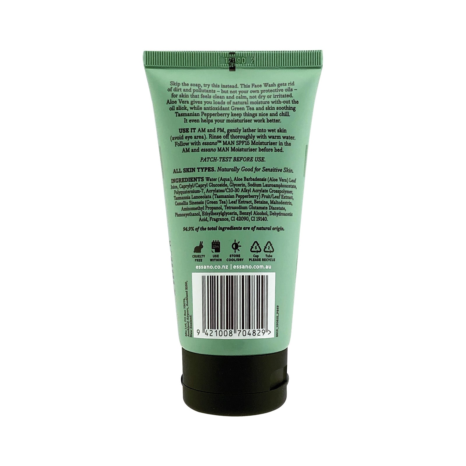 essano™ Man Sensitive Face Wash 120ml