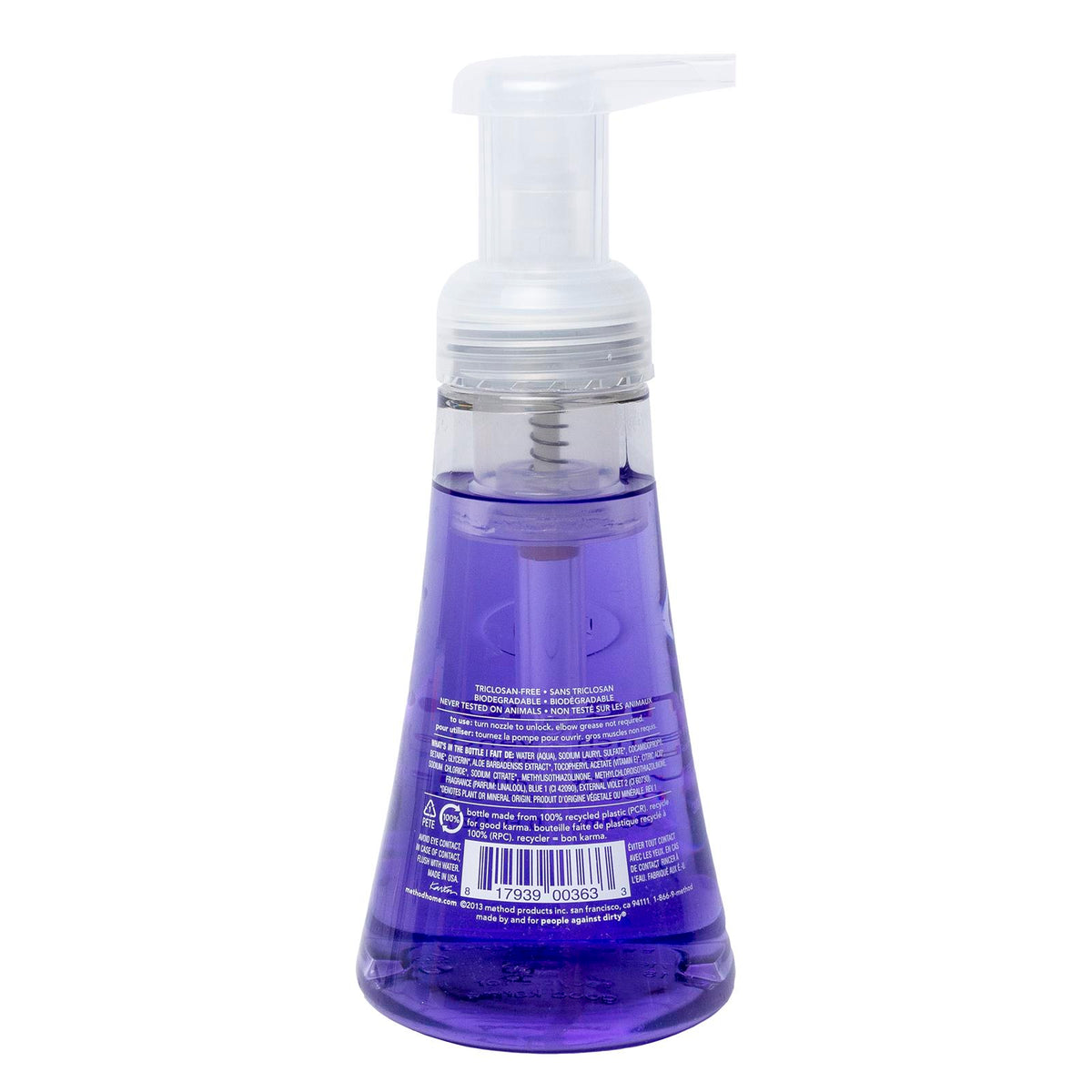 method Naturally Derived Foaming Hand Wash 300ml - French Lavender